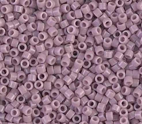 DB0728 11/0 Opaque Mauve Miyuki Delica