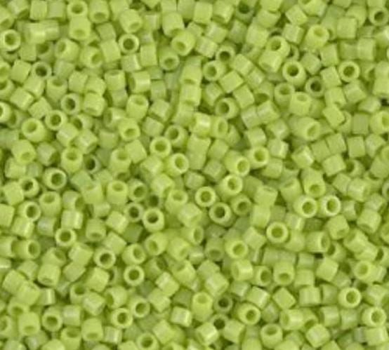 DB0733 11/0 Opaque Chartreuse Miyuki Delica