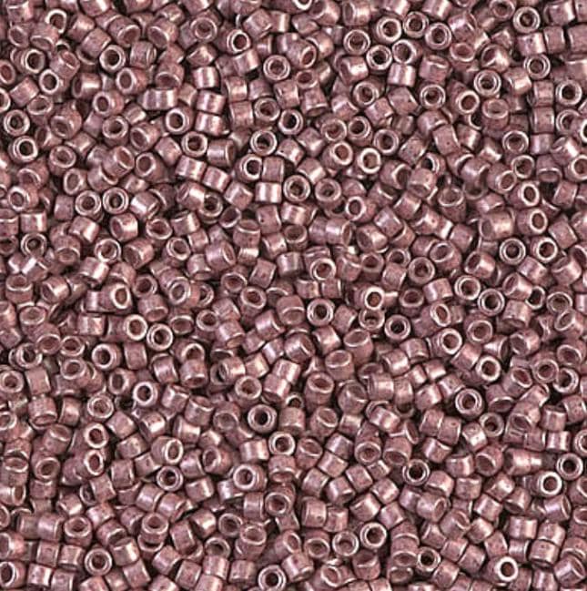 Galvanized Semi-Frosted Berry Miyuki Delica 11/0 DB1157