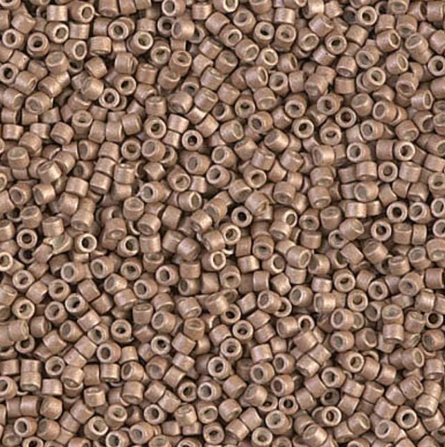 Galvanized Matte Champagne Miyuki Delica 11/0 DB1162