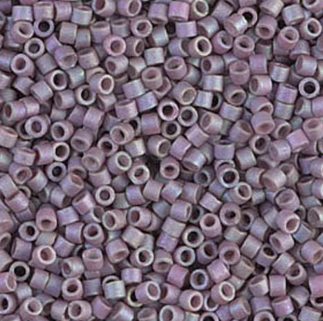 DB1065 11/0 Matte Metallic Wisteria Gold Iris Miyuki Delica