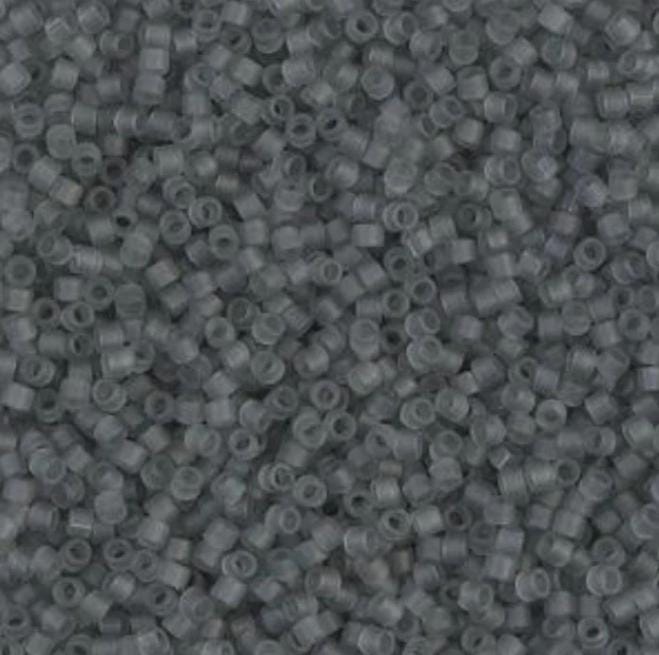 Matte Transparent Gray Miyuki Delica 11/0 DB0749