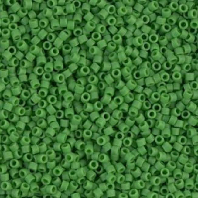 Matte Opaque Green Miyuki Delica 11/0 DB0754
