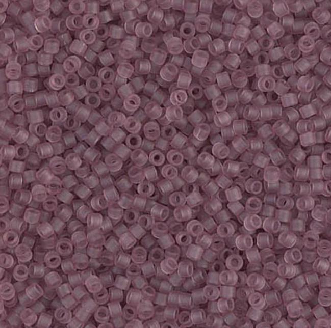 Matte Transparent Smoky Amethyst Miyuki Delica 11/0 DB0765