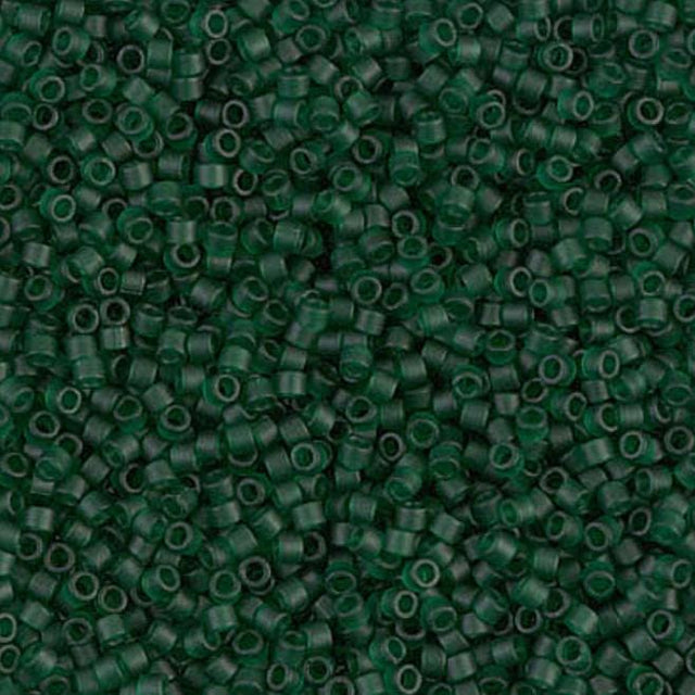 Matte Transparent Dark Emerald Miyuki Delica 11/0 DB0767