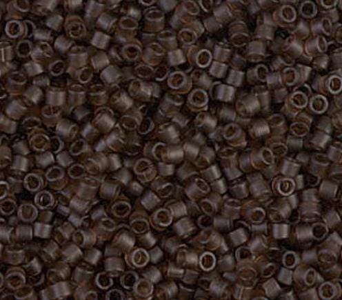 DB0769 11/0 Matte Transparent Root Beer Miyuki Delica