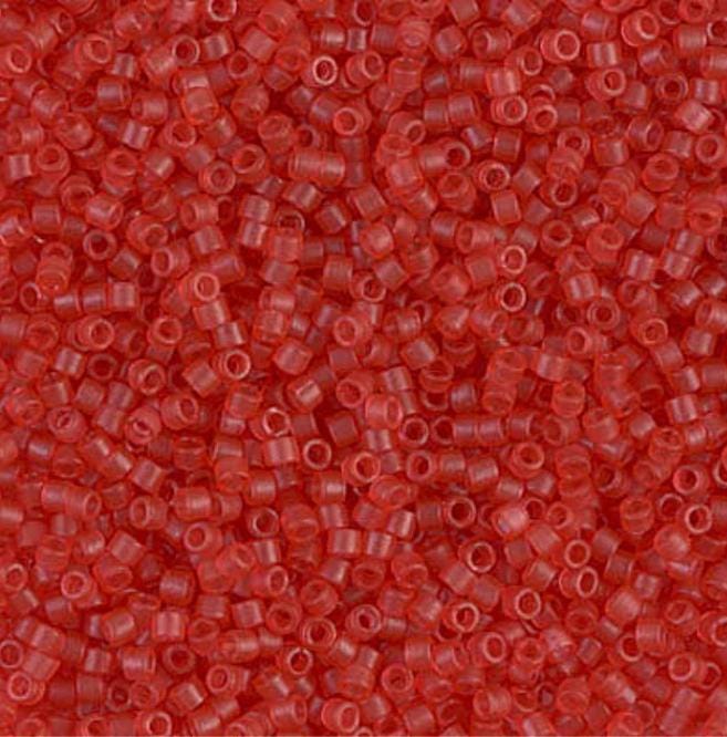 Dyed Semi-Frosted Transparent Watermelon Miyuki Delica 11/0 DB0779