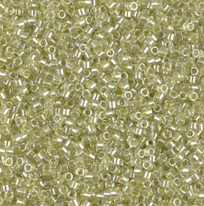 Sparking Celery Lined Crystal Miyuki Delica 11/0 DB0903