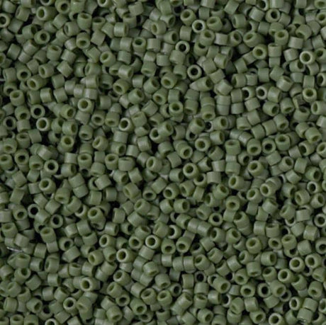 Matte Opaque Glazed Avocado Miyuki Delica 11/0 DB2291