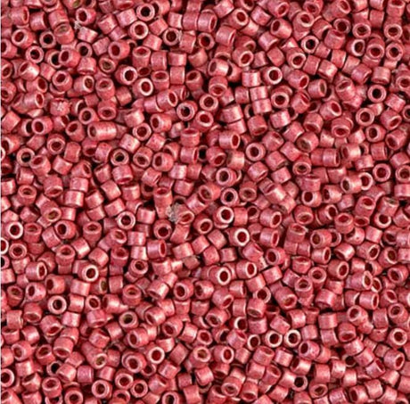 Duracoat Galvanized Matte Lt Cranberry Miyuki Delica 11/0 DB1841F