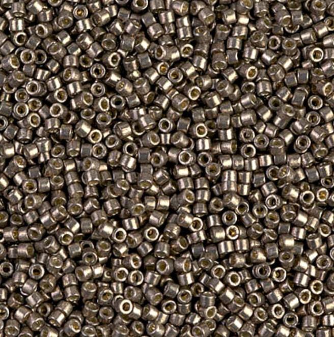 Duracoat Galvanized Pewter Miyuki Delica 11/0 DB1852