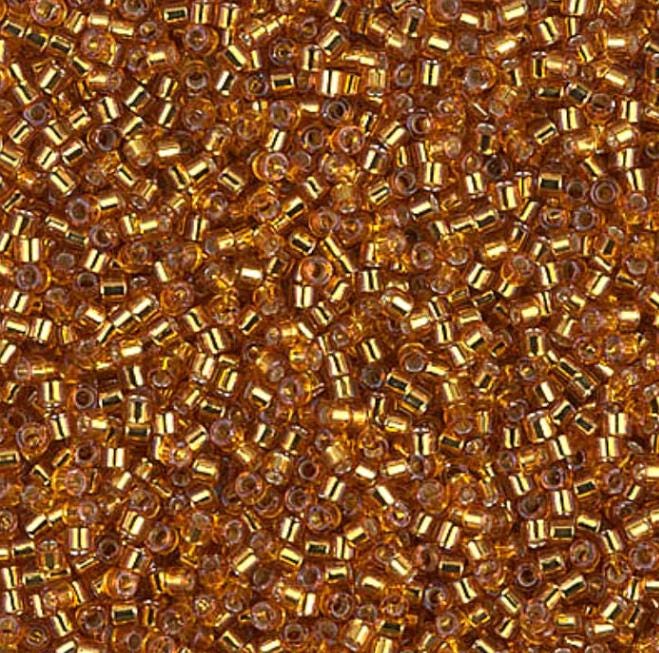 Silver Lined Marigold Miyuki Delica 11/0 DB1201