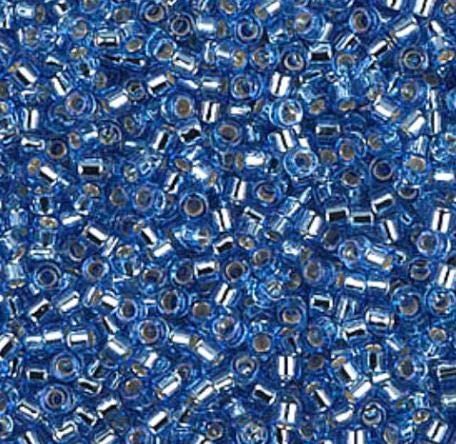DB1210 11/0 Silver Lined Azure Miyuki Delica