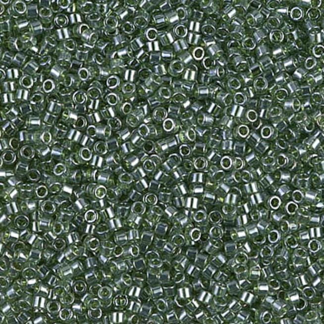 Transparent Olive Luster Miyuki Delica 11/0 DB1227