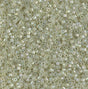 Sparkling Celery Lined Opal AB AB Miyuki Delica 11/0 DB1765