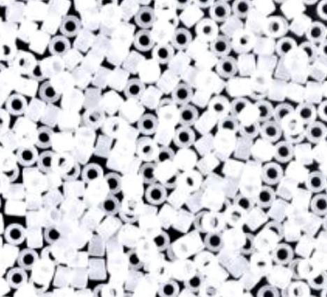 DB0851 11/0 Matte Crystal AB Miyuki Delica