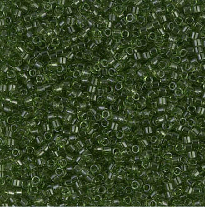 Transparent Olive Miyuki Delica 11/0 DB1107