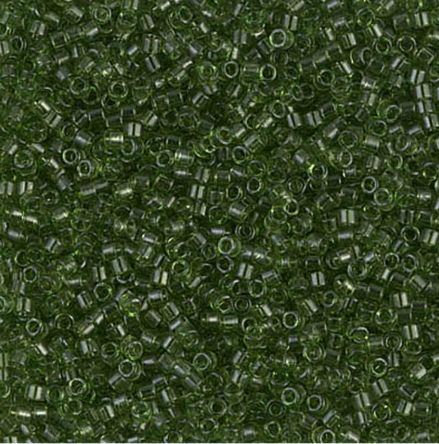 Transparent Olive Miyuki Delica 11/0 DB1107
