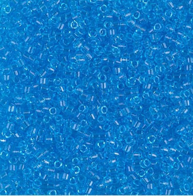 Transparent Ocean Blue Miyuki Delica 11/0 DB1109