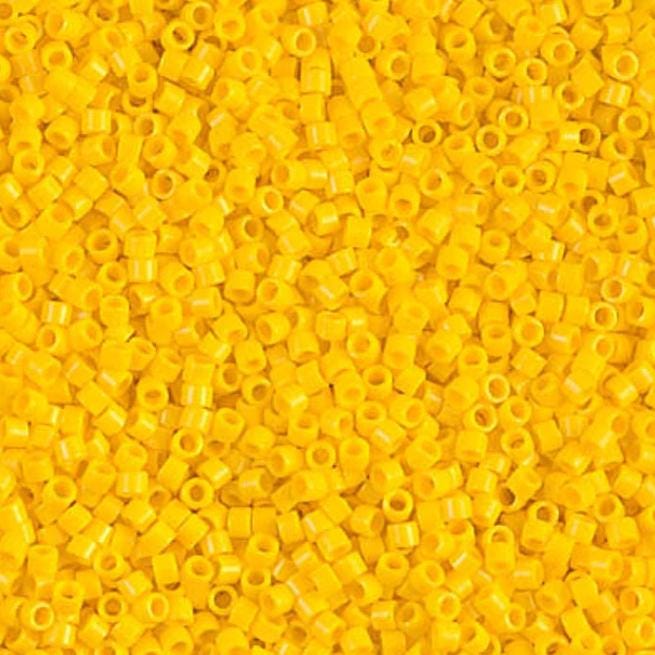 DB1132 11/0 Opaque Canary Miyuki Delica