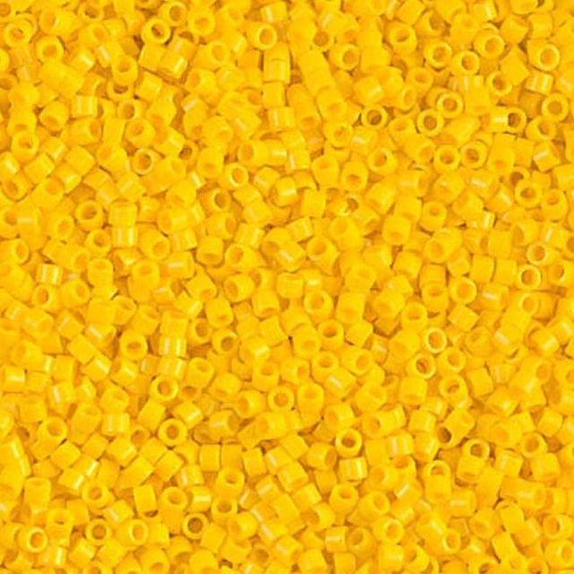 DB1132 11/0 Opaque Canary Miyuki Delica