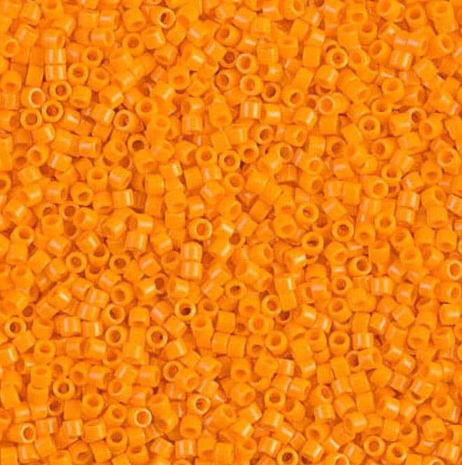 Opaque Mandarin Miyuki Delica 11/0 DB1133