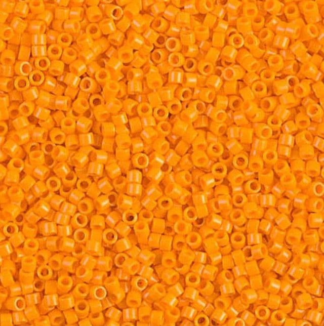 Opaque Mandarin Miyuki Delica 11/0 DB1133