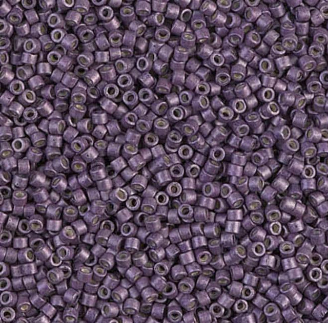 Galvanized Matte Eggplant Miyuki Delica 11/0 DB1174
