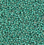 DB1182 11/0 Galvanized Semi- Frosted Dark Mint Miyuki Delica