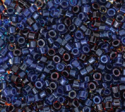 DB0992 11/0 Sparkling Lined Very Berry Mix Miyuki Delica