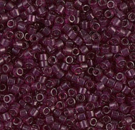 DB1312 11/0 Dyed Transparent Wine Miyuki Delica