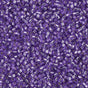 DB1347 11/0 Dyed Silver Lined Purple Miyuki Delica