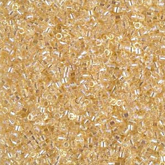 DB1252 11/0 Transparent Light Straw Luster Miyuki Delica