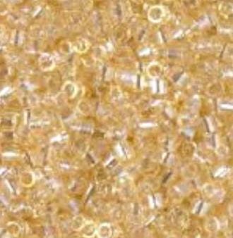 DB1252 11/0 Transparent Light Straw Luster Miyuki Delica