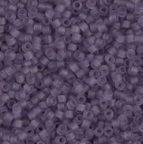 DB1265 11/0 Matte Transparent Light Amethyst Miyuki Delica