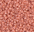 DB1363 11/0 Dyed Opaque Salmon Miyuki Delica