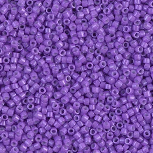 DB1379 11/0 Dyed Opaque Opaque Red Violet Miyuki Delica