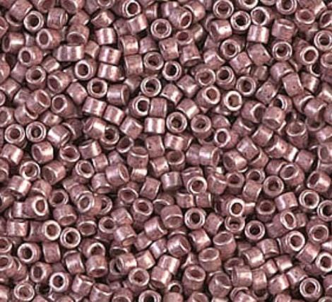 DB1157 11/0 Galvanized Semi-Frosted Berry Miyuki Delica