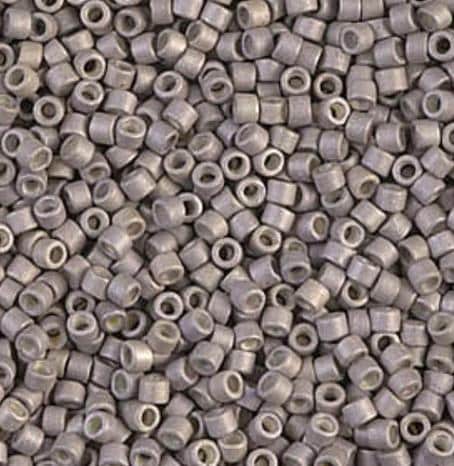 DB1168 11/0 Galvanized Matte Lt Smoky Amethyst Miyuki Delica