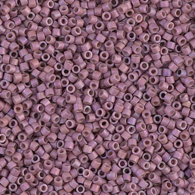 Matte Metallic Heather Gold Iris Miyuki Delica 11/0 DB1066