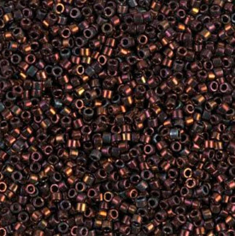 Metallic Dark Copper Gold Iris Miyuki Delica 11/0 DB1002