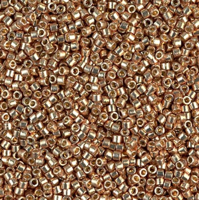 Duracoat Galvanized Champagne Miyuki Delica 11/0 DB1834