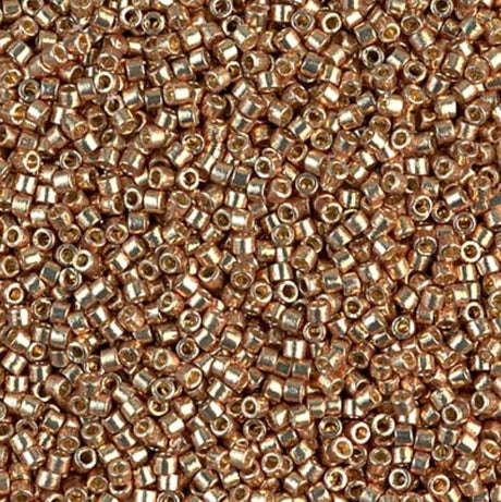 Duracoat Galvanized Champagne Miyuki Delica 11/0 DB1834