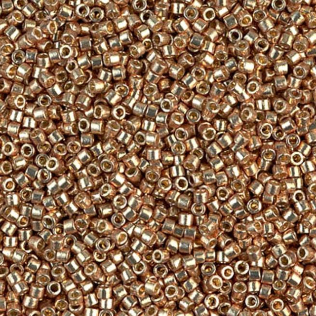 Duracoat Galvanized Champagne Miyuki Delica 11/0 DB1834