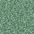 DB1483-1 11/0 Transparent Mint Luster Miyuki Delica