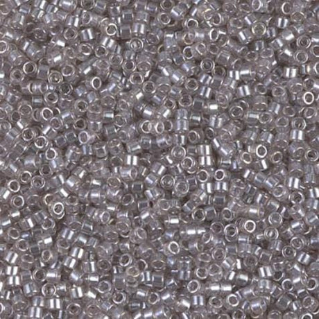DB1484 11/0 Transparent Lt Moss Green Luster Miyuki Delica