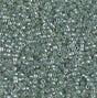 DB1484 11/0 Transparent Light Moss Green Luster Miyuki Delica