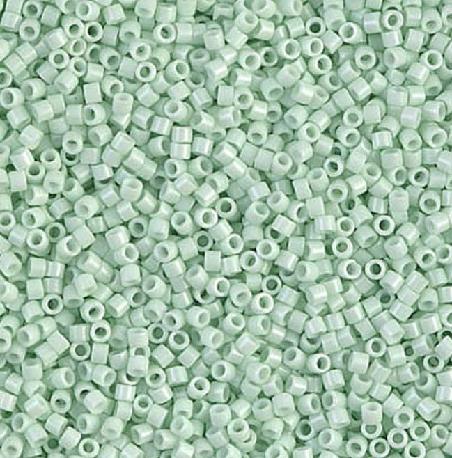 DB1496-1 11/0 Opaque Light Mint Miyuki Delica