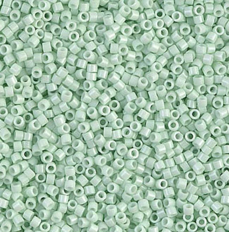 DB1496-1 11/0 Opaque Light Mint Miyuki Delica
