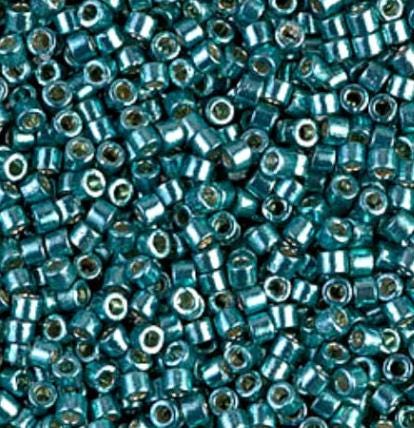 DB1847 11/0 Duracoat Galvanized Dark Sea Foam Miyuki Delica